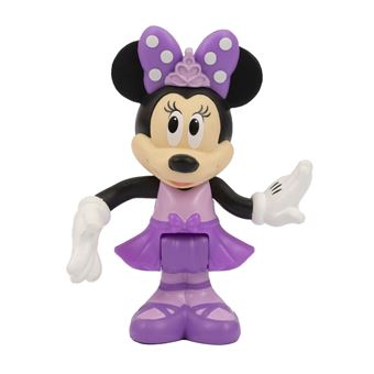 Disney - minnie - coffret 5 figurines 7.5 cm articulees