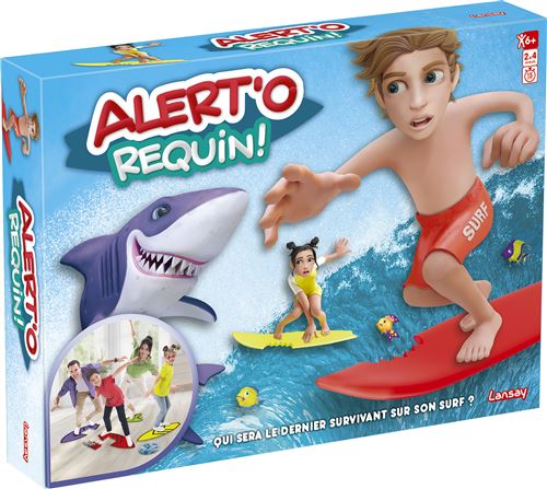 Jeu de Société Lansay Alert'O Requin ! – Pour 2 à 4 Joueurs, Dès 5 Ans - vue 2