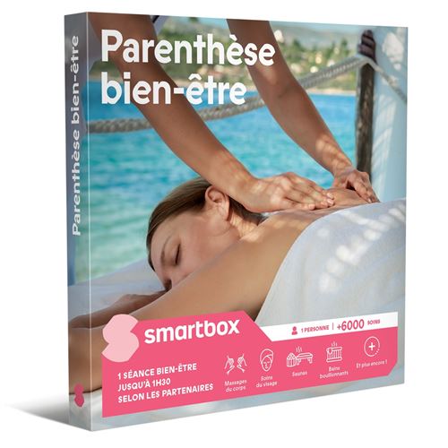 Coffret cadeau SmartBox Parenthèse bien-être