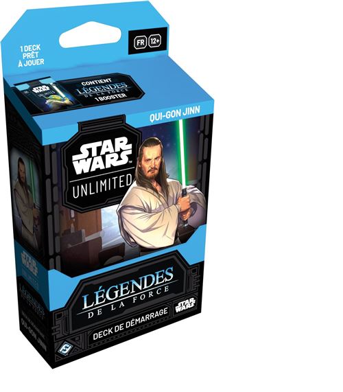 Cartes à collectionner Star Wars Légendes de la Force Qui-Gon Jinn Deck de démarrage - Star Wars