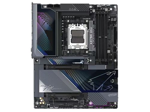 Carte mère Gigabyte X870E AORUS MASTER X3D X870E Socket AM5 DDR5 ATX WiFi 7 LAN 10GbE USB4 M.2 PCIe 5.0 RAID RGB - Image 3