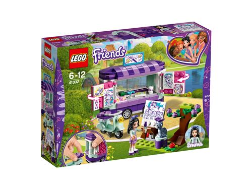 LEGO® Friends 41332 Le stand d'art d'Emma