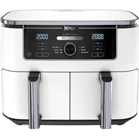 Friteuse sans huile Ninja AF400EUWH Foodi MAX DualZone 2600 W Blanc