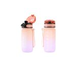 Gourde Itotal Bouteille de motivation Tritan 500 ml Lilas et Orange