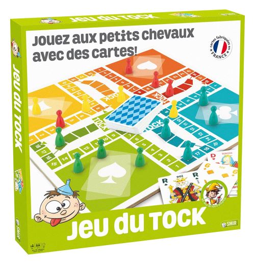 Jeu du Tock Junior en bois France Cartes