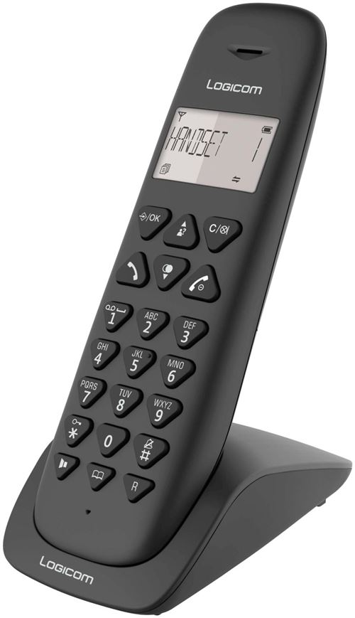 Téléphone sans fil Logicom VEGA 150 Noir