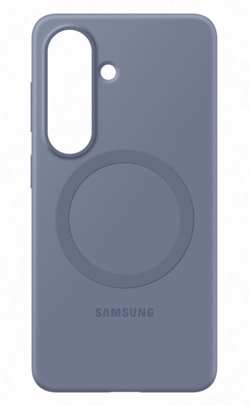 Coque en silicone Magnet Bleu-violet pour Samsung Galaxy S26