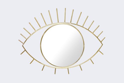 Miroir Mural Doiy Cyclope Taille L Doré