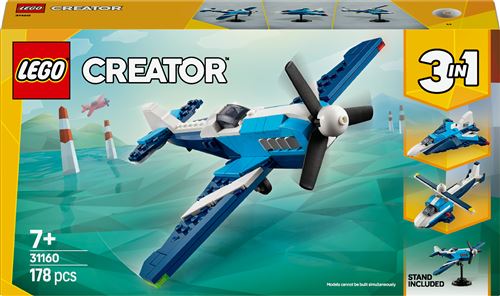 LEGO® Creator 31160 Aéronef : l’avion de course