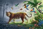 Puzzle Ravensburger Tigre de la jungle 500 pièces