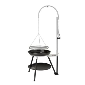 Barbecue à charbon Landmann Geos suspendu Noir et Gris - 1