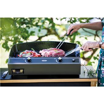 Plancha à gaz Eno Bergerac 60 6000 W Noir