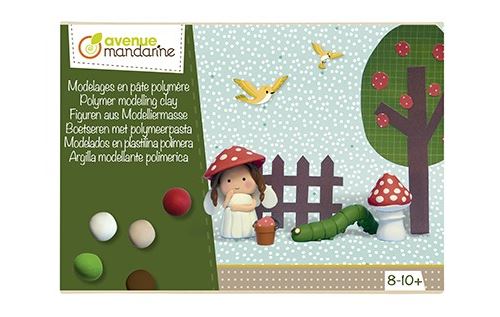 Kit créatif Avenue Mandarine Modelage en pâte Polymère