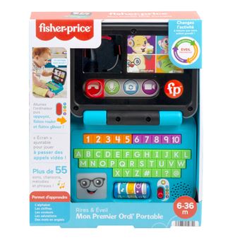 Jeu d'éveil Fisher Price Mon Premier Ordi' Portable - 1