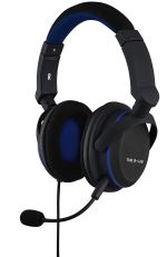 Micro-casque gaming The G-Lab Korp Oxygen P Noir et Bleu compatible PS4