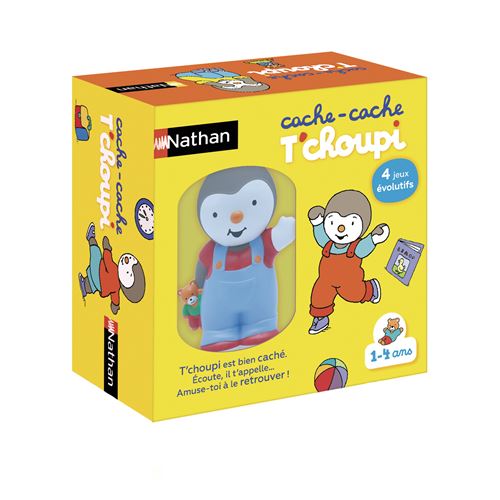 Jeux d'éveil Nathan cache cache Tchoupi