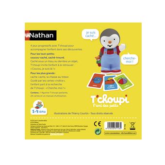 Jeu d'éveil Nathan Cache Cache Tchoupi