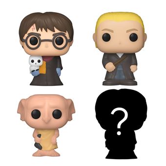 Pack de 4 figurines Funko Bitty Pop Harry Potter in robe with scarf