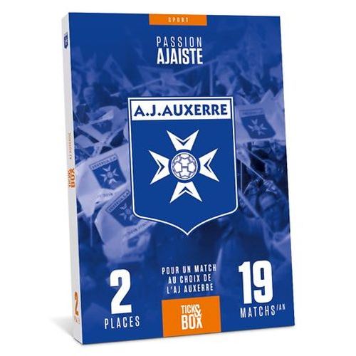 Coffret cadeau Tick nBox AJ Auxerre