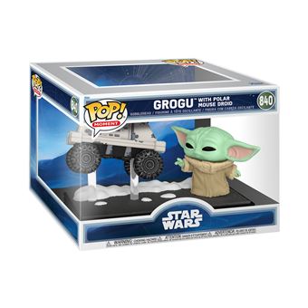 Figurine Funko Pop Moment Star Wars Mandalorian & Grogu S2 Grogu with Polar Mouse Droid