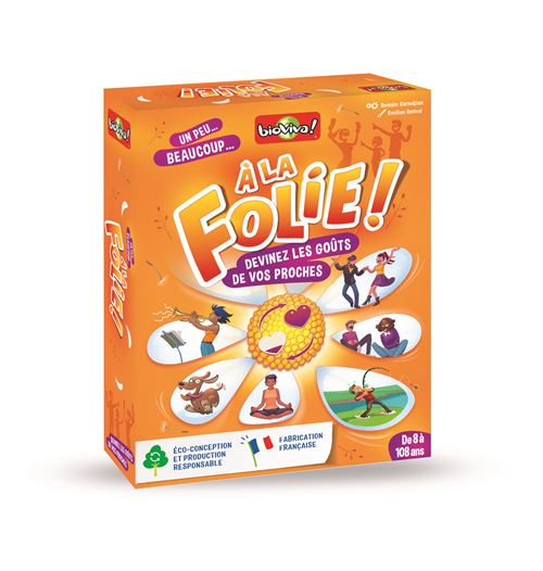 Jeu d'ambiance Bioviva À la folie État correct - Bioviva reconditionné disponible sur Fnac