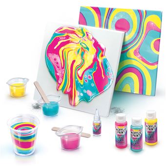 Jeu créatif Art Lab Kit de Peinture Pouring Model aléatoire