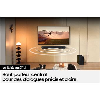 Barre de son Samsung Q-Series HW-Q60C Noir