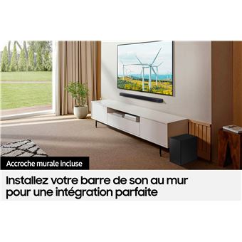 Barre de son Samsung Q-Series HW-Q60C Noir