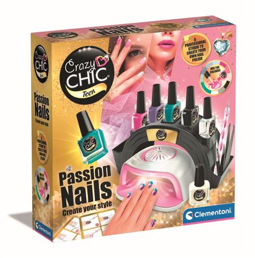 Jeu d'imitation Clementoni Nail Passion Set