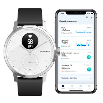 Montre connectee withings hot sale