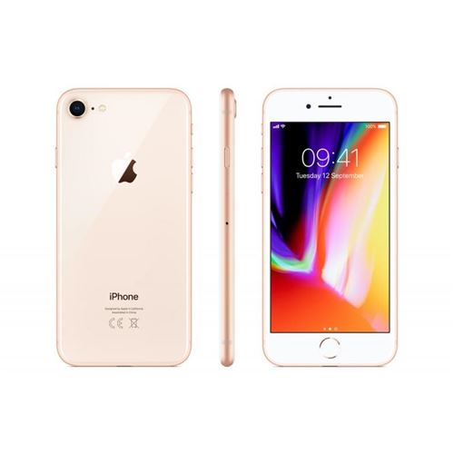 Smartphone Apple iPhone 8 Double SIM 64 Go Or A+ Reconditionné