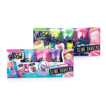 Pack de 3 Slime Shaker So Slime Glow in the Dark Color Change Modèle aléatoire