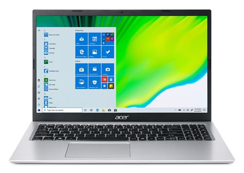 Acer Aspire 3 A315-35 - Intel Pentium Silver N6000 / 1.1 GHz - Win 11 Home in S mode - UHD Graphics - 4 GB RAM - 128 GB SSD - 15.6 1920 x 1080 (Full HD) - Wi-Fi 5 - puur zilver - tsb Frans