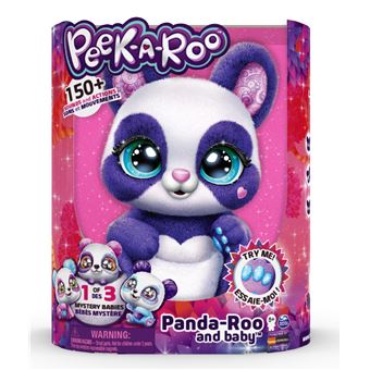 Peluche Maman Panda Peek-A-Roo Bébé surprise Modèle aléatoire