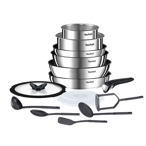 Set de 15 pièces Tefal Ingenio Emotion Acier