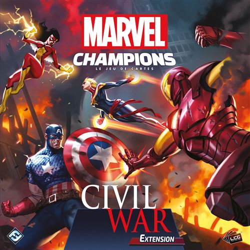 Jeu de stratégie Asmodee Marvel Champions : Civil War Extension