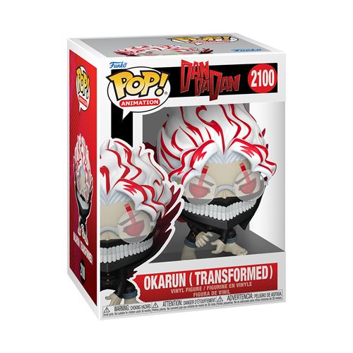 Figurine Funko Pop Animation Dan Da Dan Okarun Transformed with Chase Modèle aléatoire - vue 1