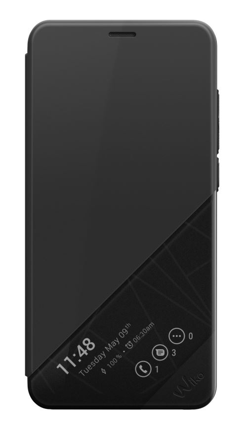 WIKO VIEW PRIME BOOKLET COVER BLACK