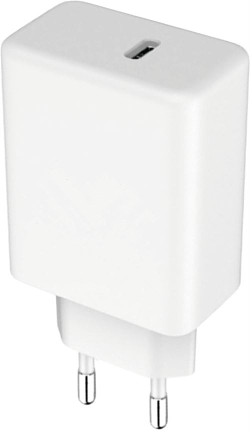 Chargeur secteur USB Type C 20 Watts BigBen Connected Blanc