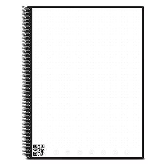 Carnet Connecté Réutilisable à l'infini Rocketbook Core Executive 15.2 cm x 22.4 cm A5 Noir