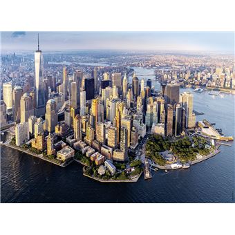 Puzzle 500 pièces Nathan Manhattan vue du ciel