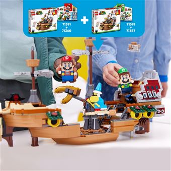 LEGO® Super Mario™ 71391 Ensemble d’Extension La Forteresse Volante de Bowser