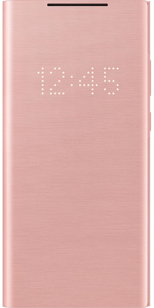 Samsung Bronze Etui Folio Led View Cover Pour Galaxy Note 20 - Image 4