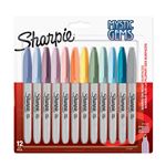 Marqueurs Sharpie 12 pièces Fine Pastels