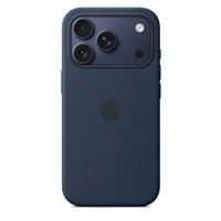 Coque Apple en silicone avec MagSafe minuit pour iPhone 17 Pro