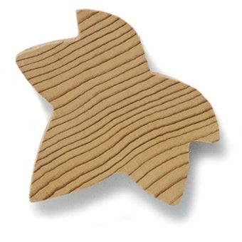 Feuille Erable Esteban Cèdre Naturel Marron - 1