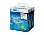 Pack de 2 cartouches de nettoyage pour rasoir Philips SmartClean JC302 P2-35996501 Bleu