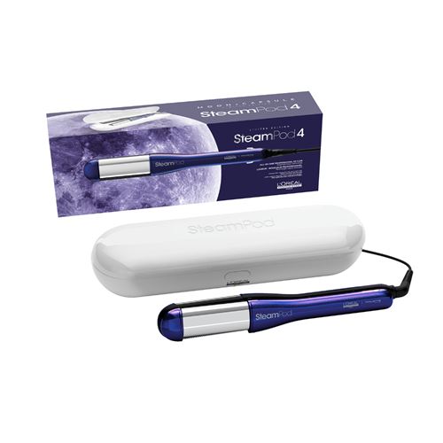 Lisseur-boucleur L'Oréal Professionnel SteamPod 4 Édition Limitée Moon Capsule E4094800 Violet