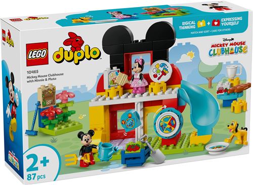 LEGO® DUPLO® Disney™ 10465 La maison de Mickey Mouse avec Minnie et Pluto - Lego Duplo