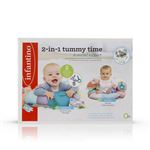 Tapis d'éveil Infantino Coussin d’activités 2 en 1 Tummy Time